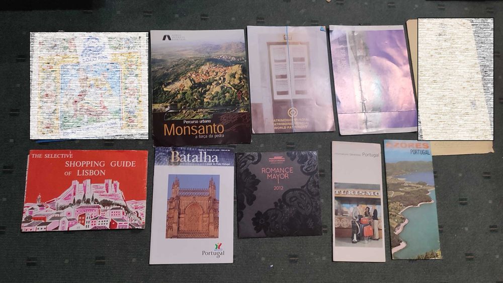 Lote 77 Publicações turisticas diversas
