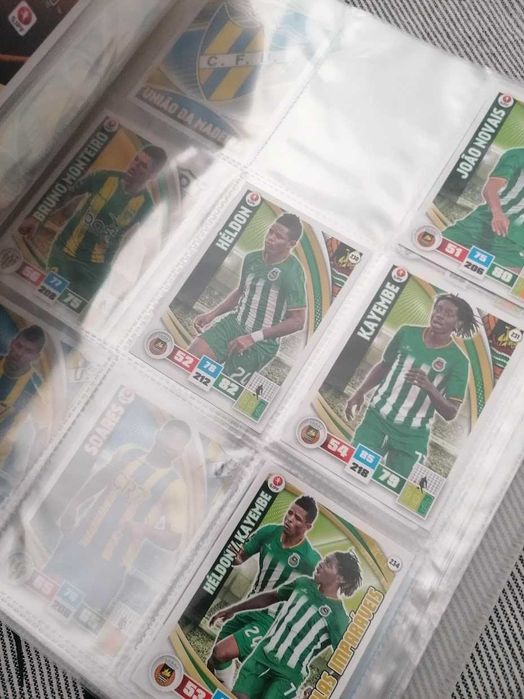 Caderneta Cromos - Football - Adrenalyn XL - Primeira Liga Nos 2014-15