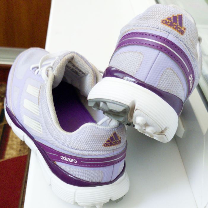 жіночі кросівки Adidas Adizero лавандового кольору 41.5р.
