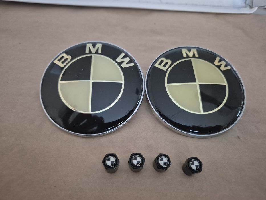 Emblemat logo do Bmw średnica 82mm pasuje przód i tył