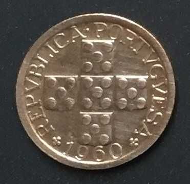 Moeda X centavos bronze - Portugal - 1960