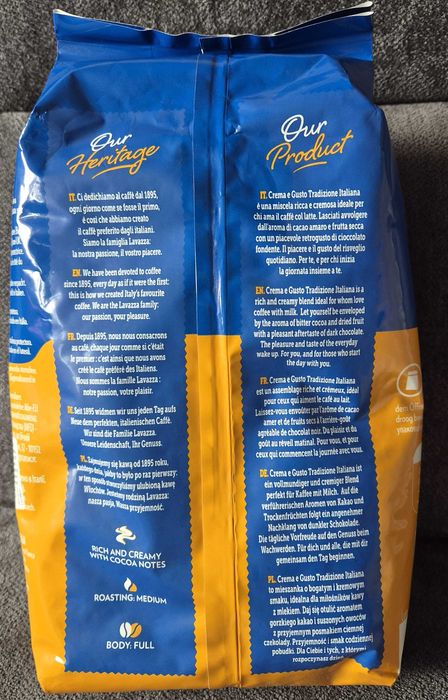Kawa ziarnista Lavazza Crema e Gusto 1 kg