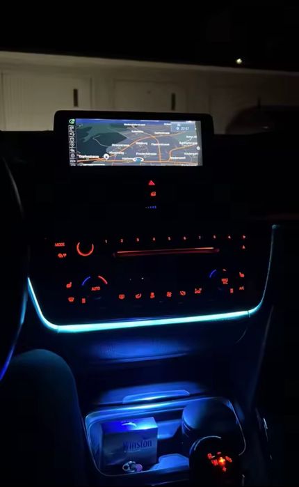Рамка климата с подсветкой BMW F30 F32 F36 F31 F35 F34 F80 F82 F83