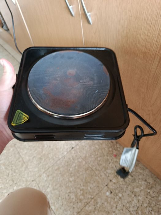 Fogão elétrico uma boca