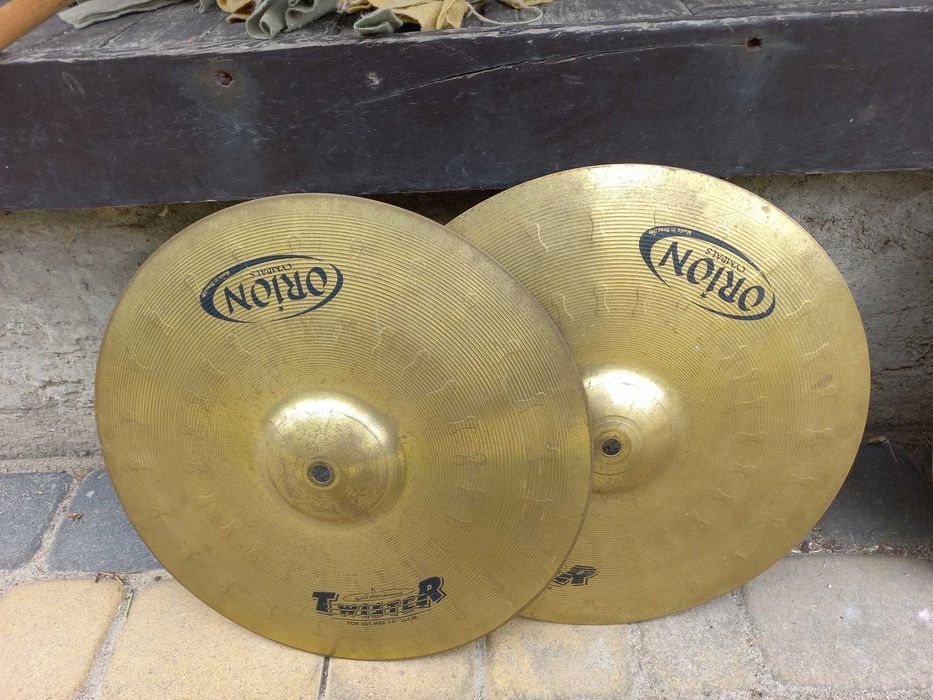 Talerze do hihat'u firmy Orion Poznań Dębiec • OLX.pl