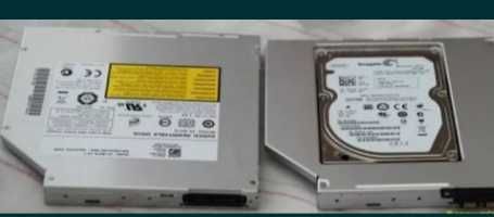 Adaptador segundo disco para guardar dados no portátil