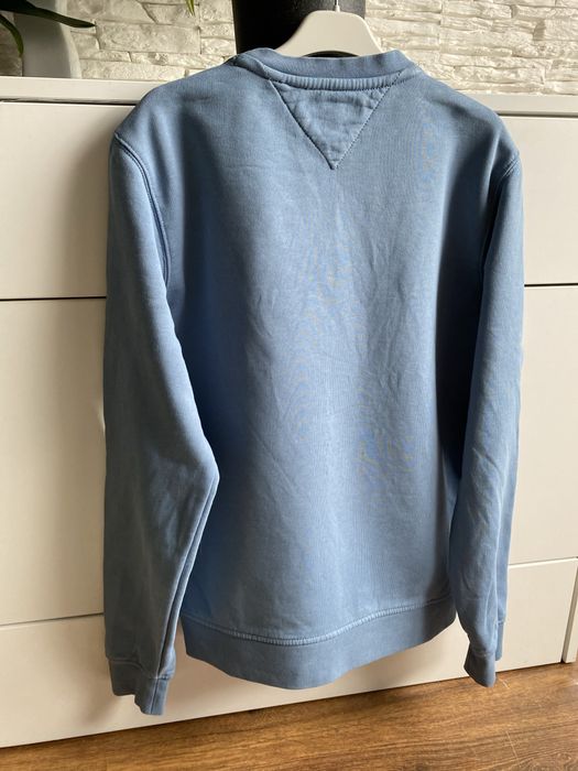 Bluza bawelniana Tommy Hilfiger Denim niebieska