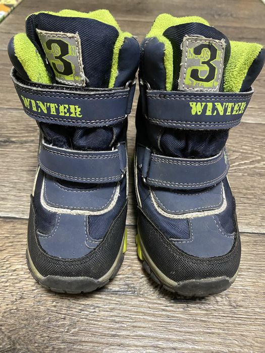 Дитячі зимові черевики, чоботи 26р,  16,5см