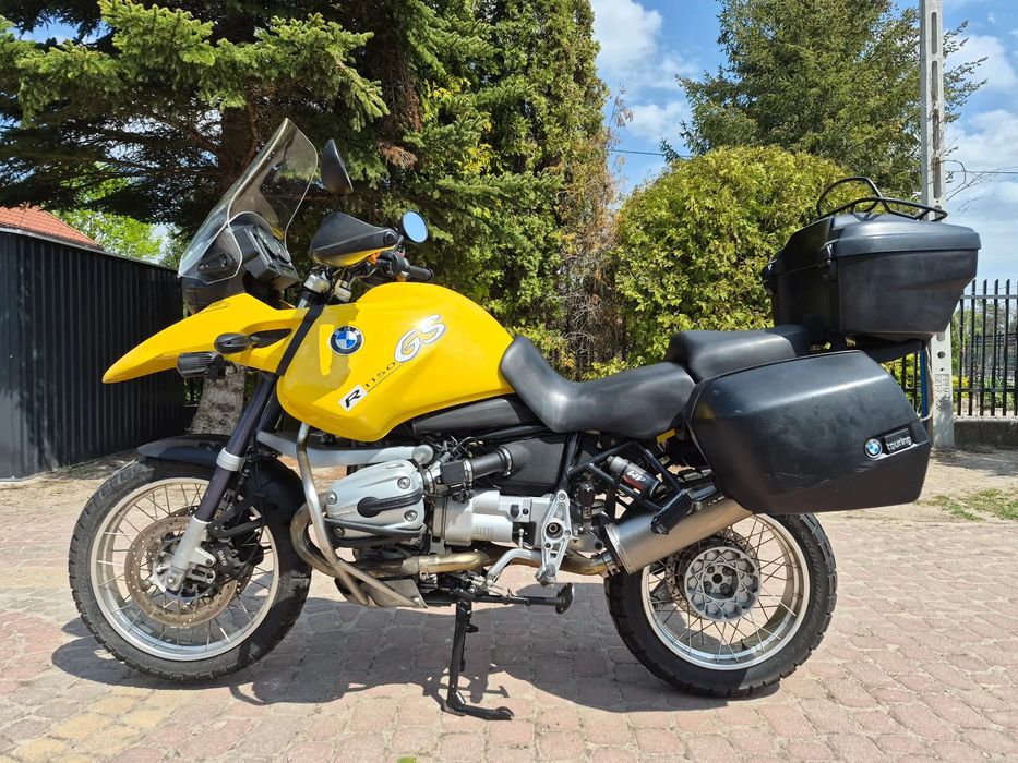 BMW GS BMW R1150GS – 2003 | 129 600 km | Grzane manetki | 3 walizki