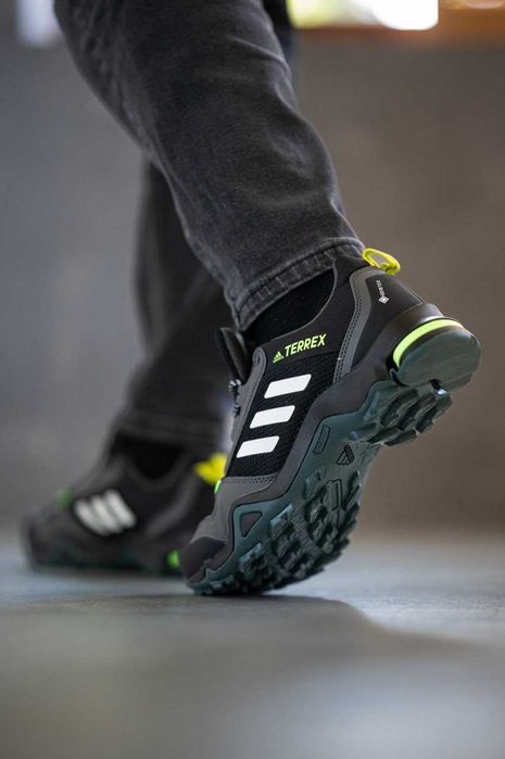 Кросівки Adidas Terrex AX3 Grey/White premium