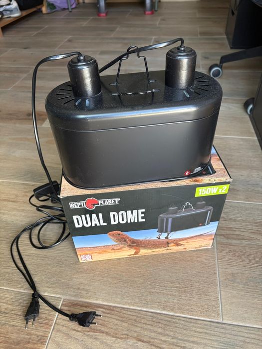 Suporte Lâmpadas Terrario DUAL 150W