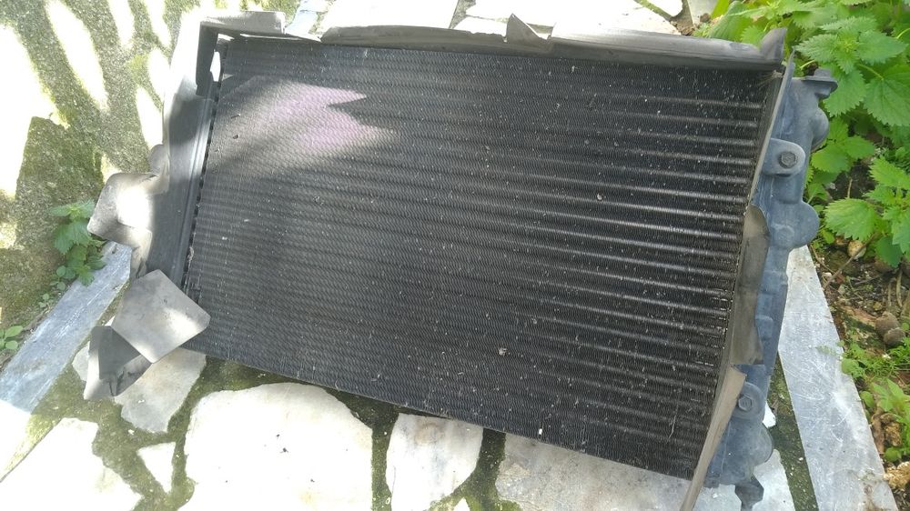 Termoventilador e Radiador Volkswagen Polo Classic 1998