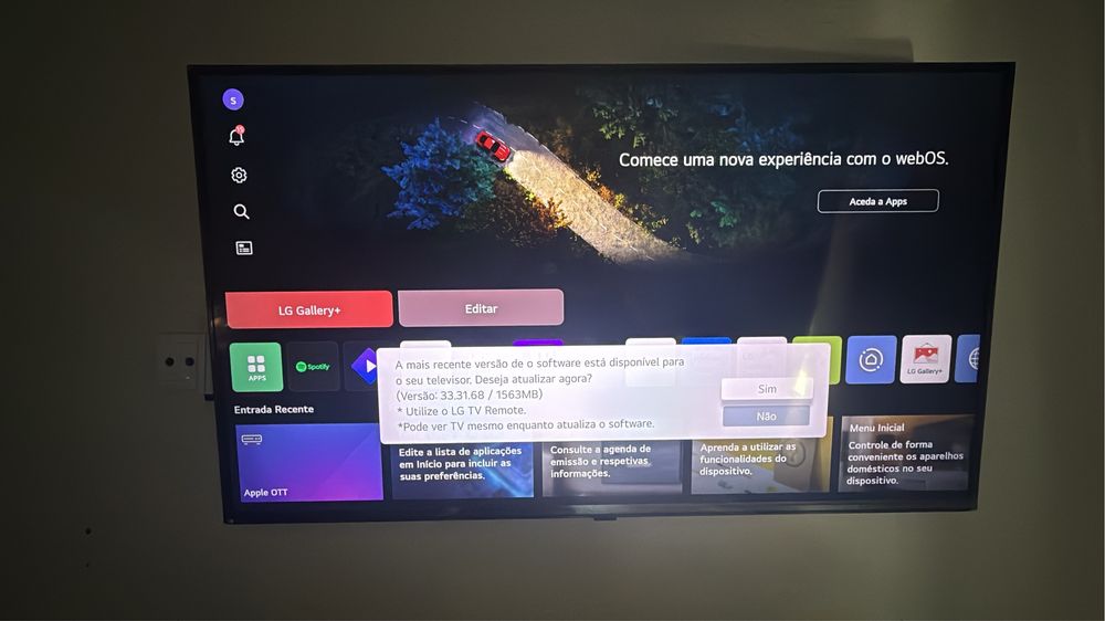 LG QNED 4k 50 Polegadas 120 Hz