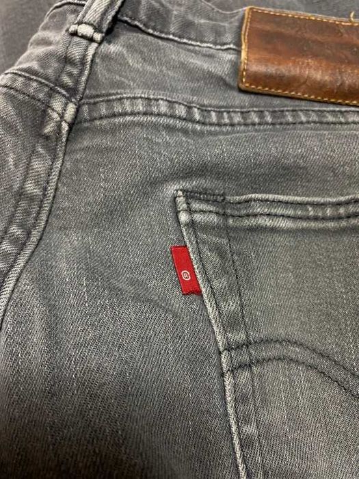 Levis 504 30x32 spodnie szare denim jeans dżinsy quality premium