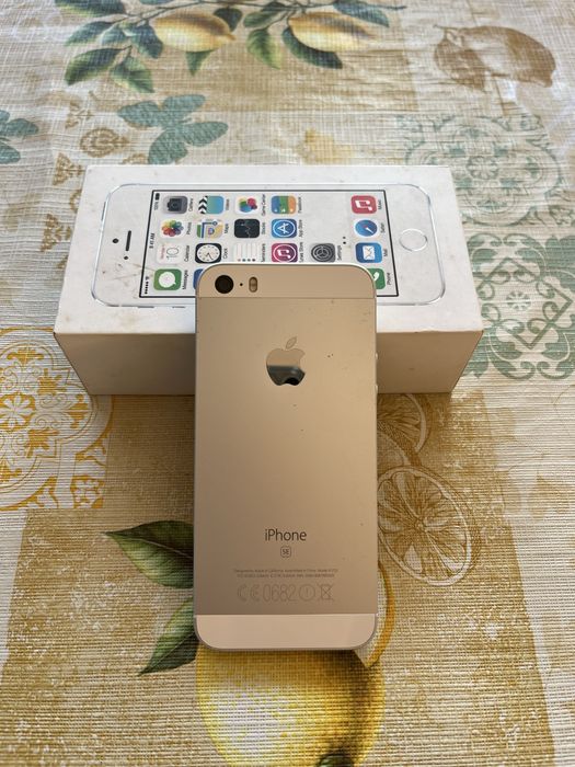 iPhone SE 1ª Geração 32GB Dourado – Bateria a 96%