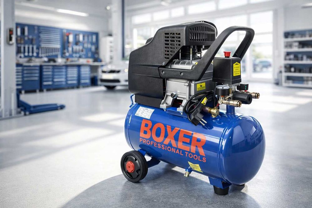 Olejowy kompresor powietrza BOXER BX-3256 – 30L | 1,8 kW | 230V