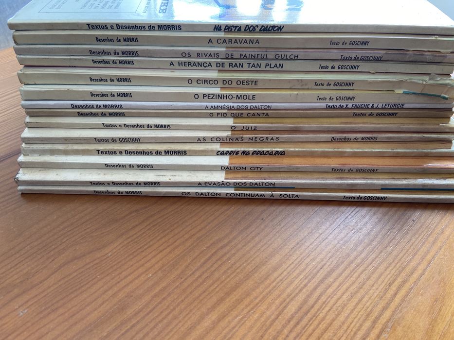 BD tintin, lucky luke e astérix