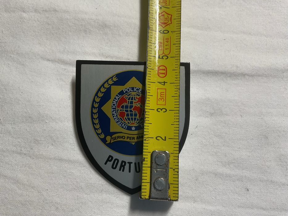 Crachá da International Police Association Portugal - Per Amikeco