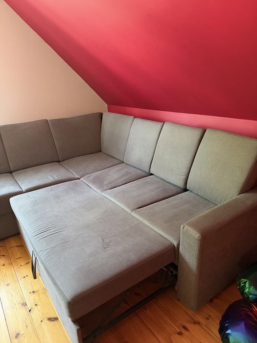 Kanapa narożna z funkcja spania