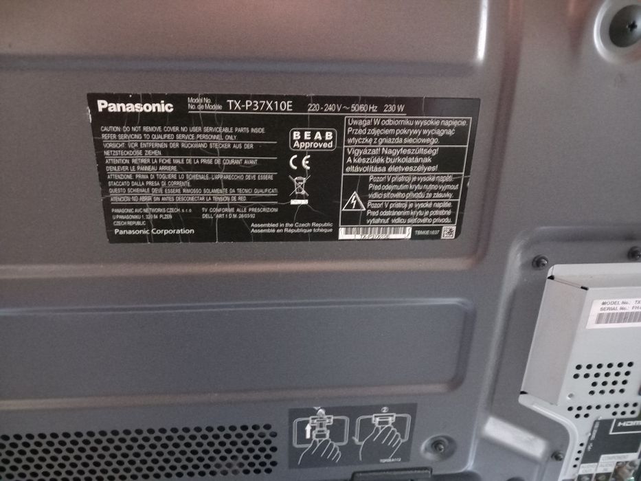 Tv Panasonic 37cali