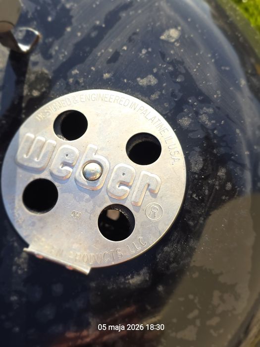 Grill Weber po 1 sezonie 50 cm