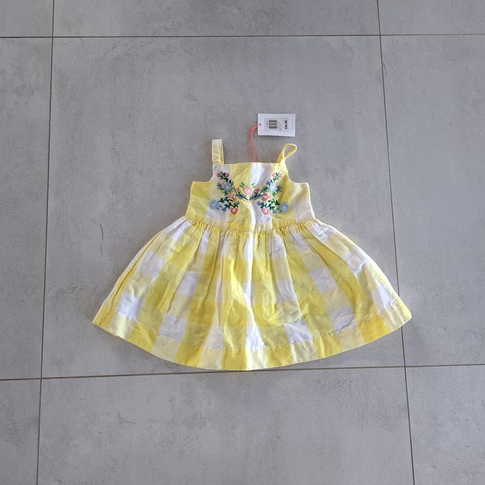 Nowa z metką sukienka w kratę John Lewis len lniana bawełniana