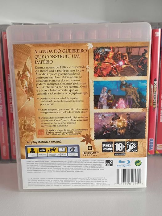 PS3 Jogos Eternal Sonata e Genji: Days of The Blade