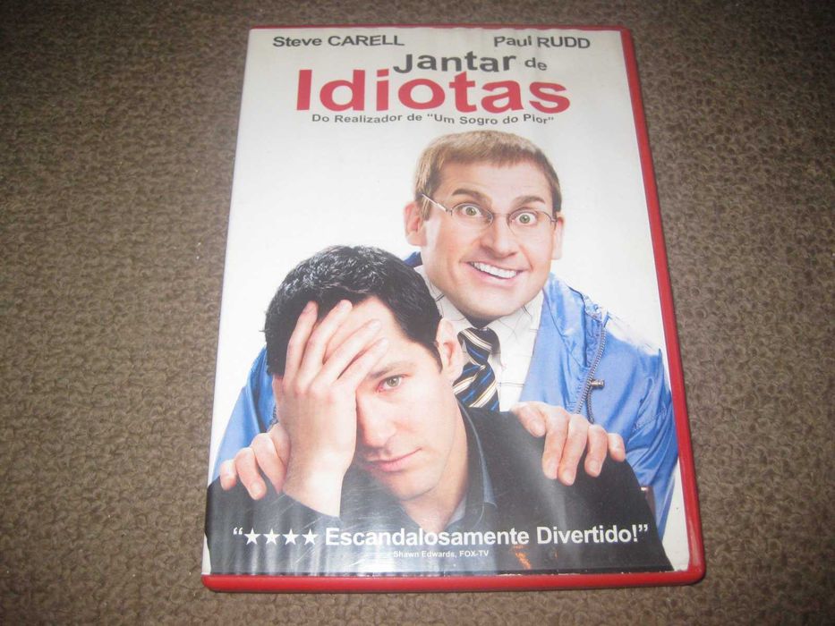 DVD "Jantar de Idiotas" com Steve Carell