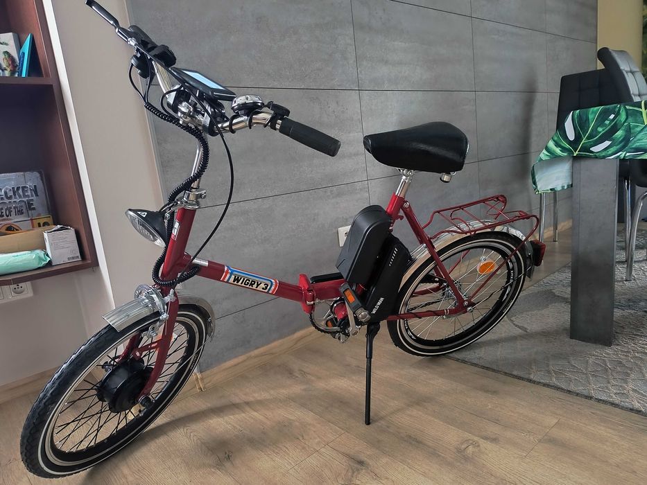 Wigry 3, e-wigry, rower elektryczny, klasyk PRL