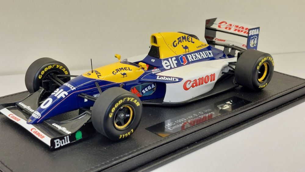 Williams FW15C D.Hill Sega Gp Replicas 1:18