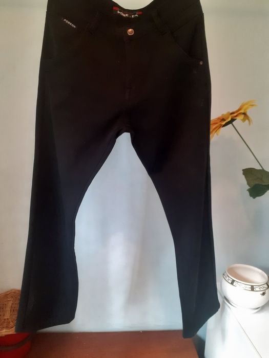 Штани чоловічі утеплені чорного кольору