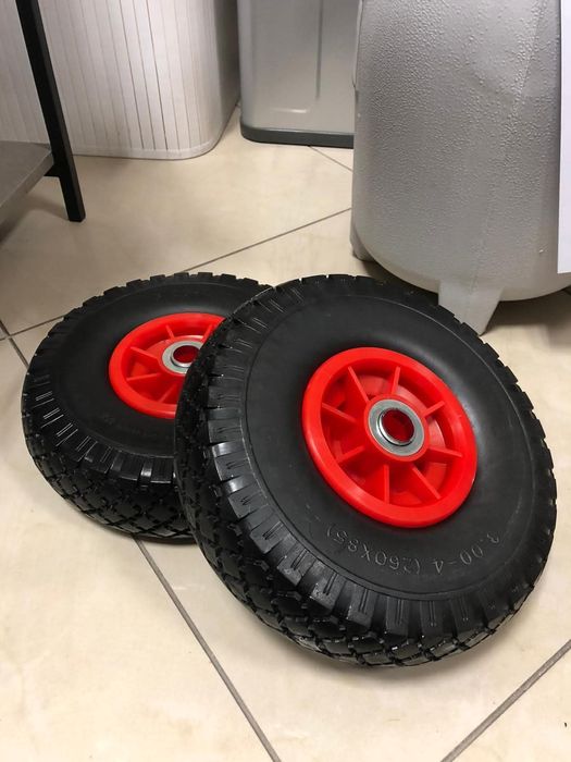 Kółka koła do wózka taczki 2szt bezdętkowe