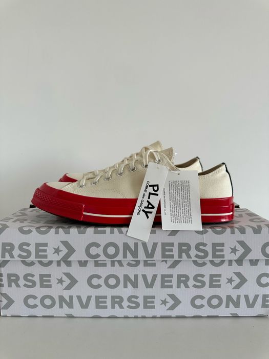 Оригінальні кеди Converse x Comme Des Garcons Play Chuck 70 Red
