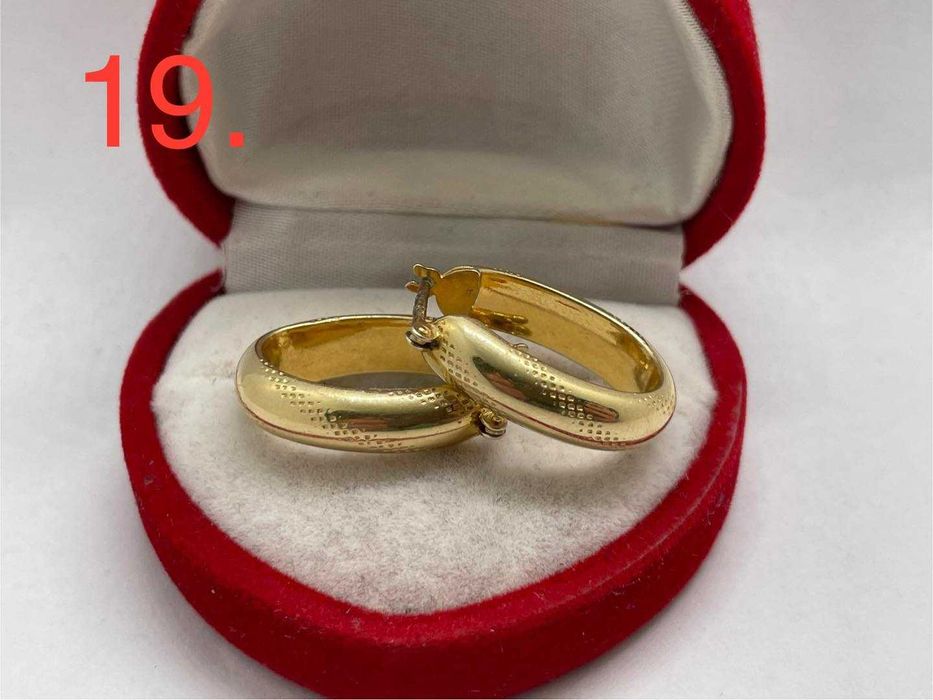 Złote Kolczyki pr.585 3,3g