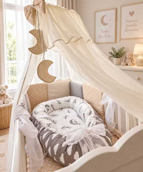 Conjunto para berço,  ninho para bebe