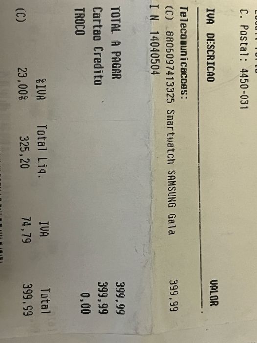 Samsung Galaxy Watch8 44mm Graphite - Como Novo c/ Fatura e Garantia