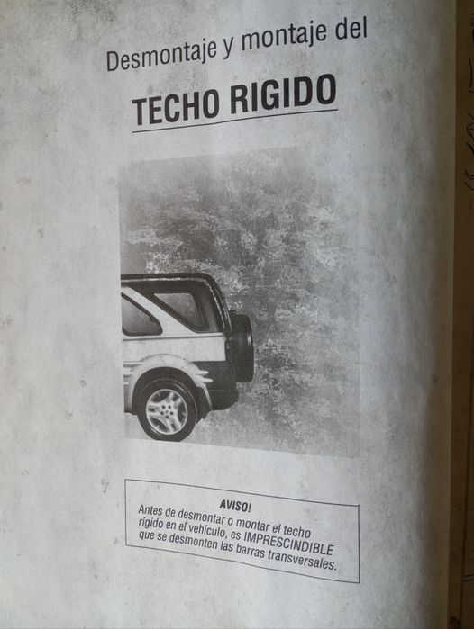 Manual das Capotas do Freelander 3 portas