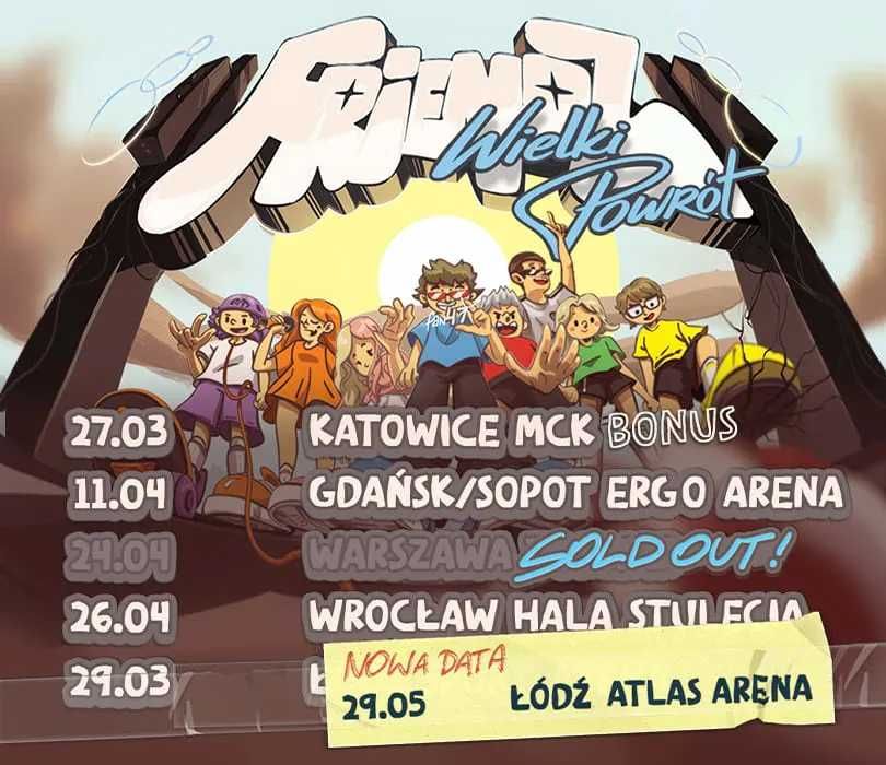 Bilet na koncert Friendz w Warszawie