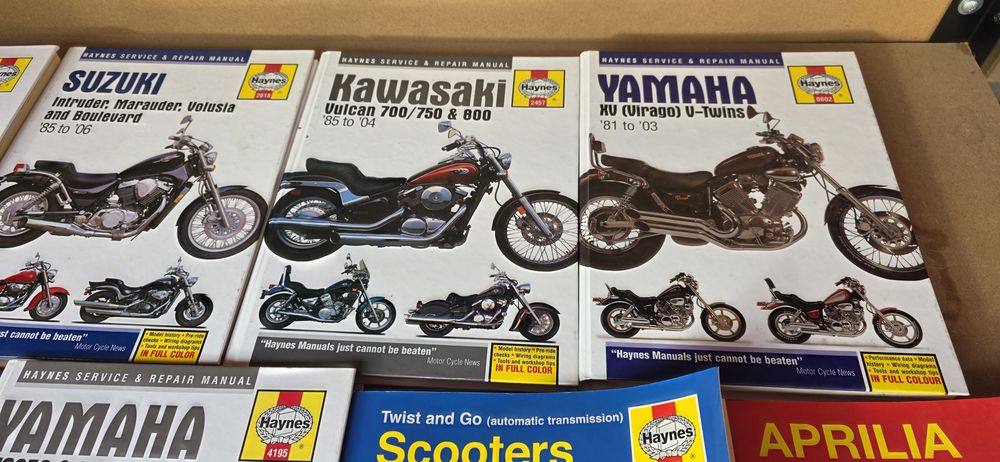 Manual Haynes honda kawasaki yamaha suzuki