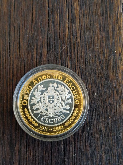 Portugal 90 Anos do Escudo Prata 925 13g
