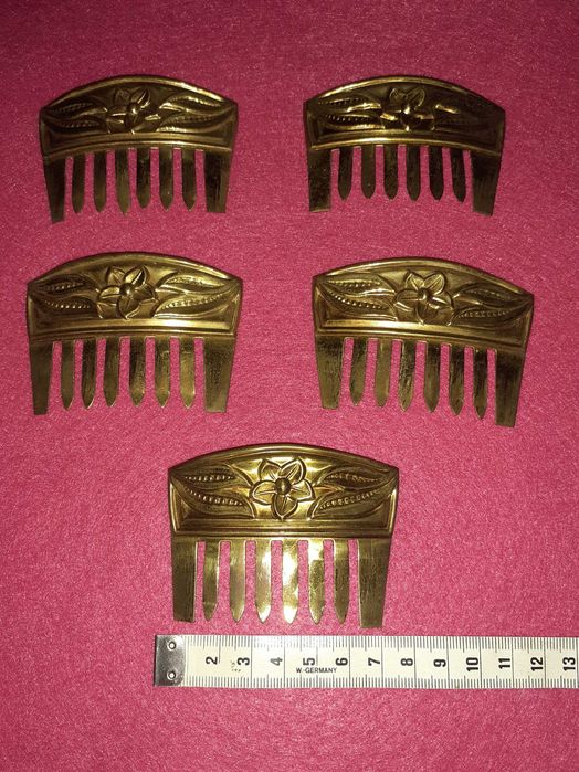 Conjunto Ganchos de Cabelo em Latão