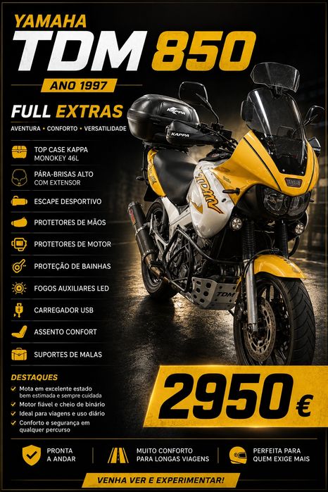 Yamaha TDM 850 for sale