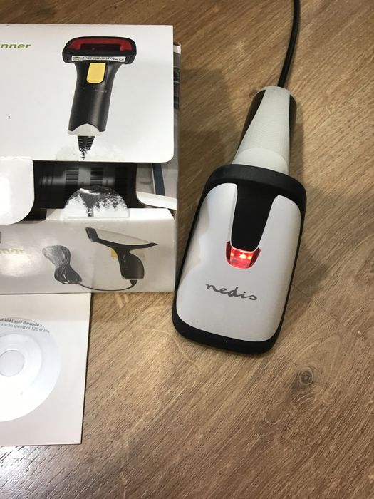 Nedis Laser Barcode Scanner, Like New64738966243074121