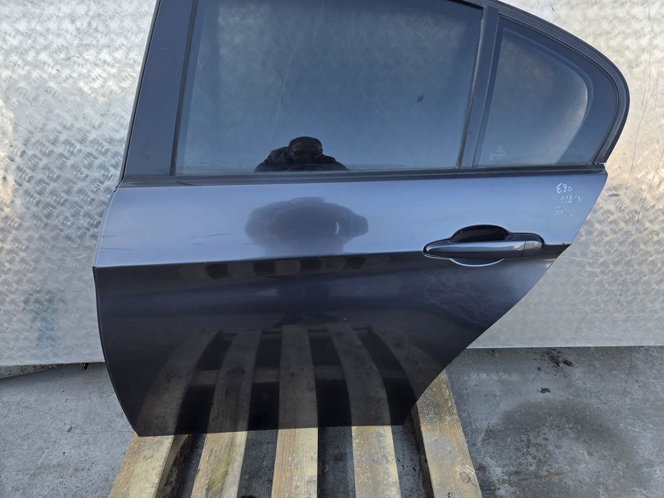Drzwi e90 lewe tylne lewy tył sparkling grafitte A22/7