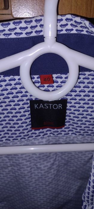 koszula chłopięca/męska KASTOR rozm. 176/182 stan b. dobry