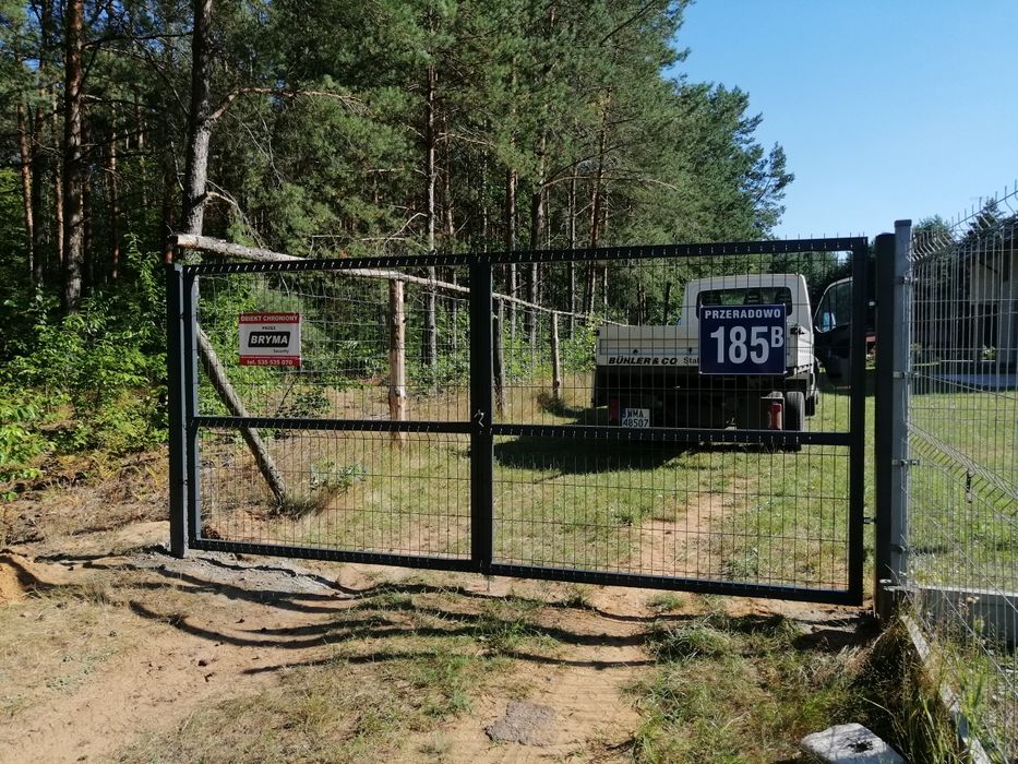 Ogrodzenie panelowe montaż bramy furtki balustrady