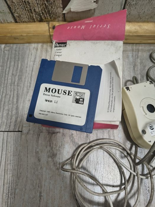 Retro myszki i podzespoły