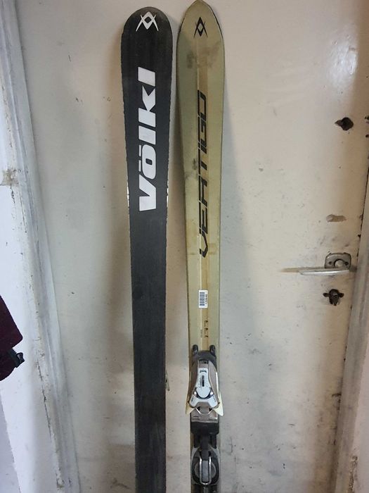 Narty zjazdowe  200cm wiazania uniwersalne rentalowe