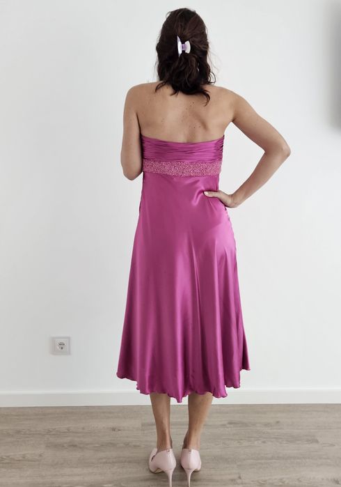 Vestido fúscia de cerimónia do Augustus XL