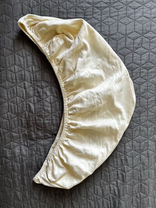 Простинь простирадло на резинці в коляску люльку